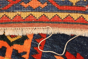 Restauration de tapis